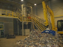 Machines for chipping and crushing of wood waste